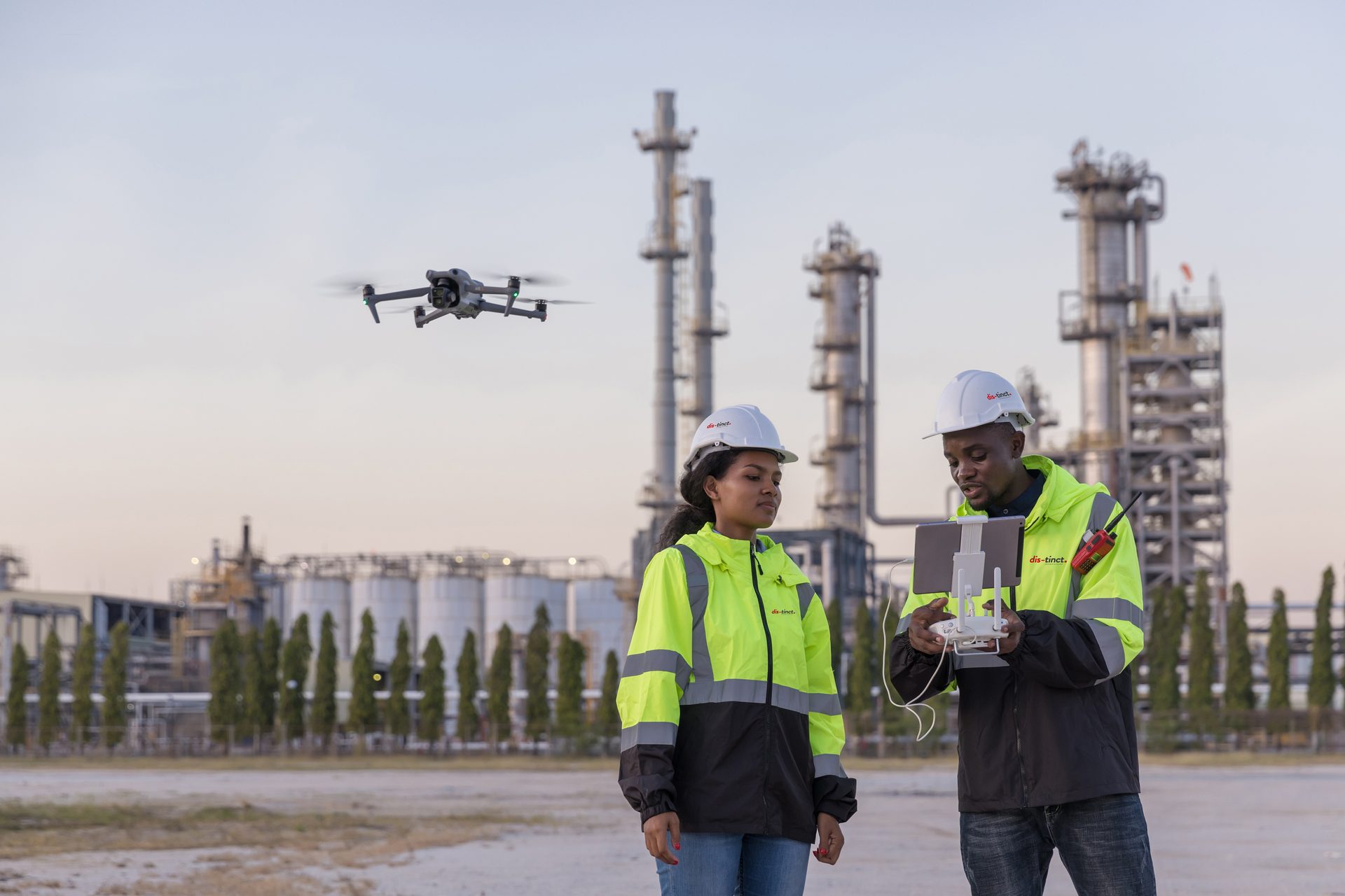 DJI Enterprise drone operation